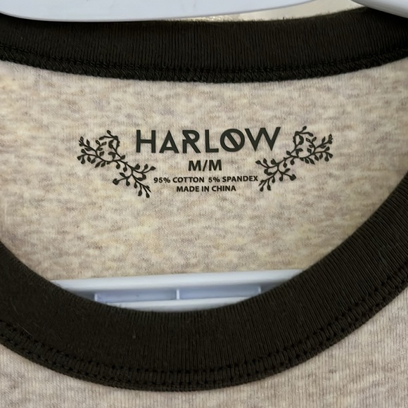 HARLOW Blue Notes print tee Athletics Dept - Picture 3 of 5